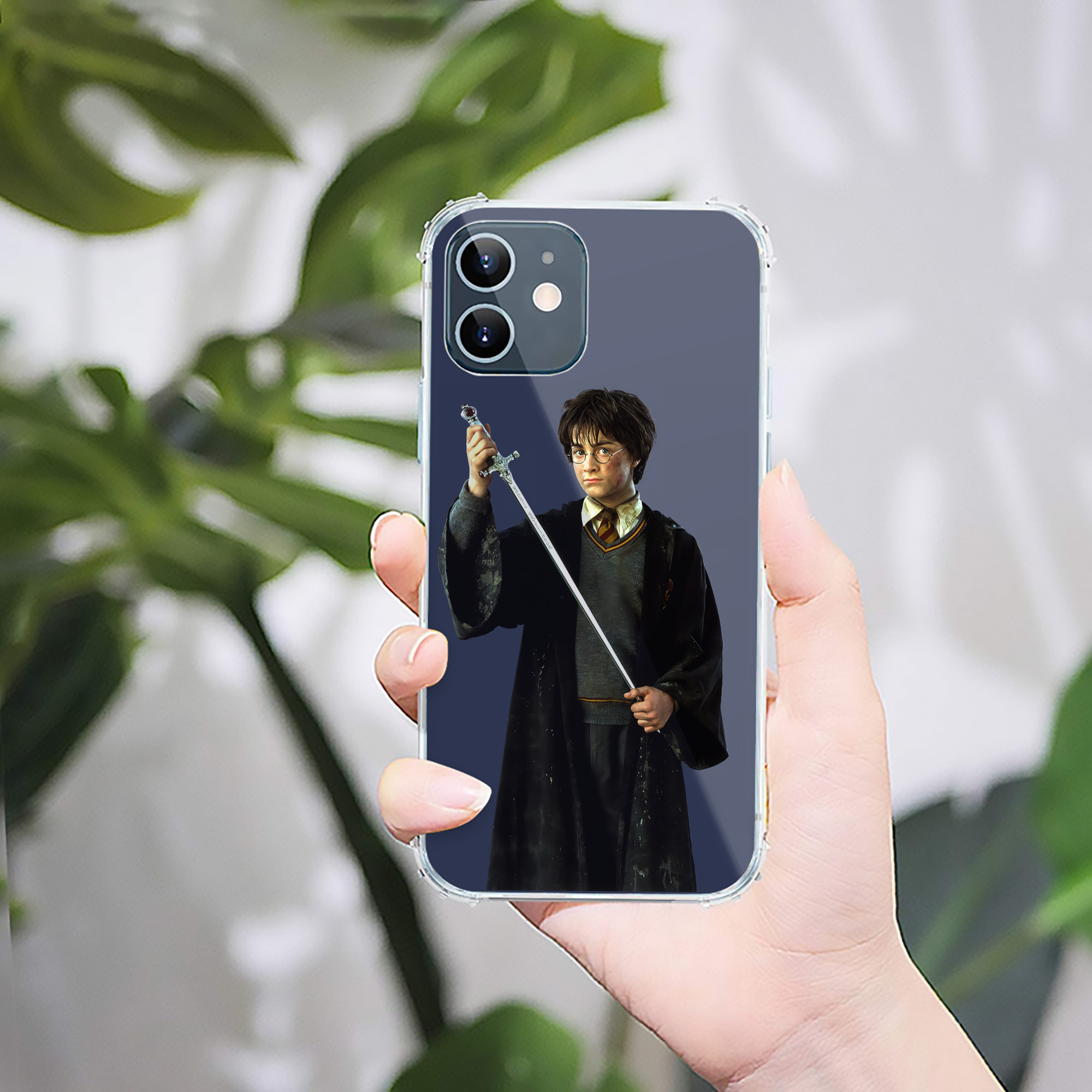 （画像用） Harry Potter ハリー・ポッターシリーズ 【iPhone 12シリーズ対応】透明スマホケース（クリアソフトケース）